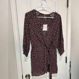 NEW Free People Clara Tunic Tie-Front Tunic top Dress